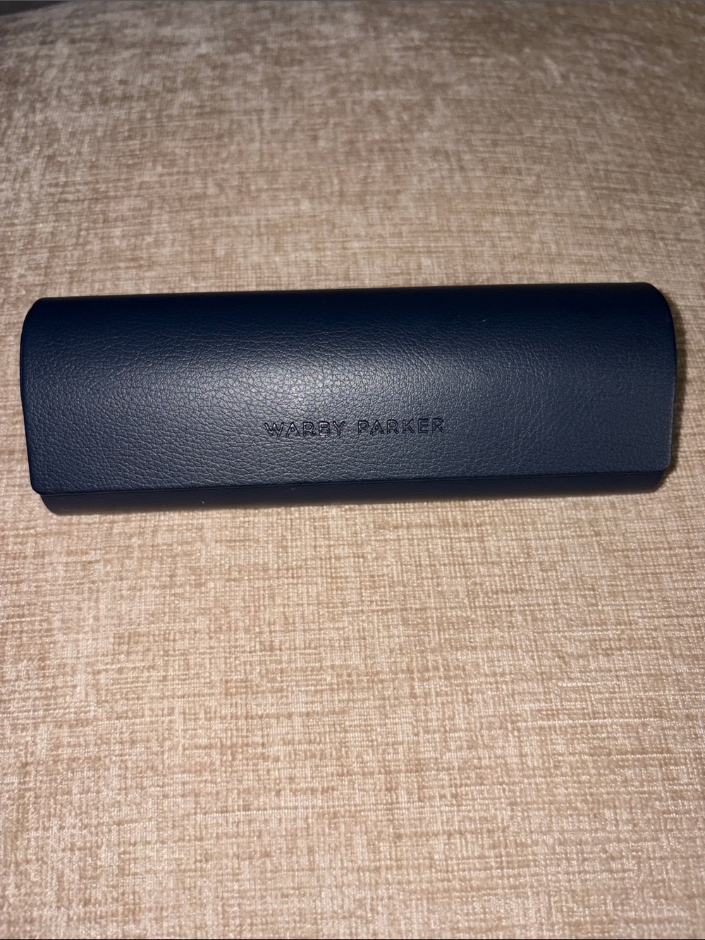Warby Parker Navy Blue Men's Glasses Case